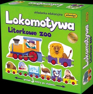 Bild von Lokomotywa Literkowe Zoo Układanka edukacyjna