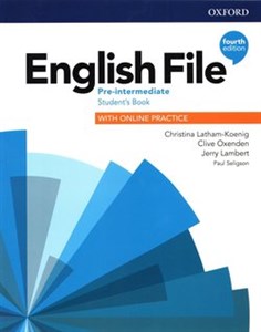 Obrazek English File Pre-Intermediate Student's Book with Online Practice