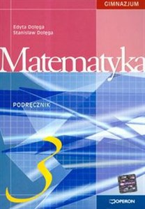 Obrazek Matematyka 3 podręcznik Gimnazjum