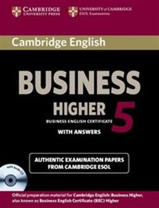 Bild von Cambridge English Business 5 Higher with answers