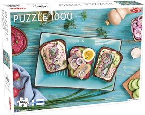 Bild von Puzzle Danish Sandwich 1000