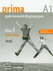 Obrazek Prima 1 Język niemiecki A1 Zeszyt testów z płytą CD