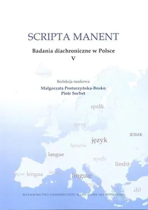 Bild von Scripta manent Badania diachroniczne w Polsce V