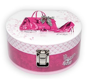 Bild von Szkatułka na bużuterię Pink Style ARGUS
