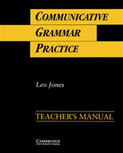 Bild von Communicative Grammar Practice Teacher's manual