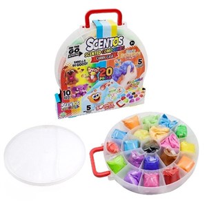 Bild von Masa plastyczna pachnąca walizeczka 20szt