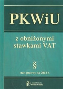 Obrazek PKWiU z obniżonymi stawkami VAT
