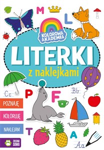 Bild von Kolorowa Akademia Literki z naklejkami