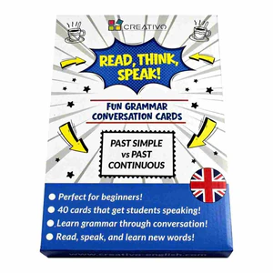 Obrazek Read Think Speak Past Simple/Continuous CREATIVO