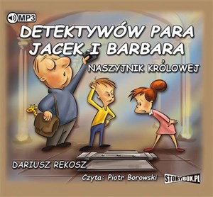 Obrazek [Audiobook] Detektywów para, Jacek i Barbara. Naszyjnik królowej