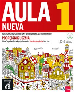 Bild von Aula Nueva 1 Podręcznik ucznia z płytą CD Liceum i technikum