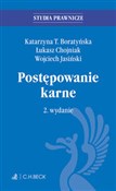 Postępowan... - Łukasz Chojniak, Katarzyna T. Boratyńska, Wojciech Jasiński -  fremdsprachige bücher polnisch 