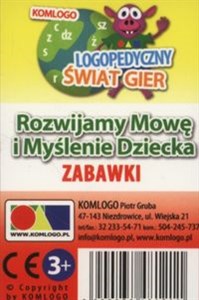 Bild von Karty Rozwijamy mowę i myślenie dziecka Zabawki