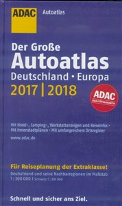 Bild von AutoAtlas ADAC. Deutschland, Europa 2017/2018