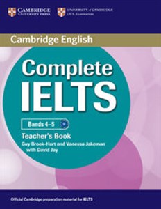 Obrazek Complete IELTS Bands 4-5 Teacher's Book