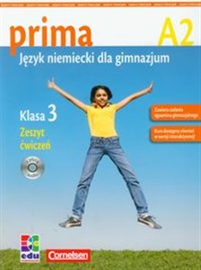 Obrazek Prima A2 Język niemiecki 3 Zeszyt ćwiczeń + CD gimnazjum