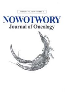 Obrazek Nowotwory Journal of Oncology 51/4/2001