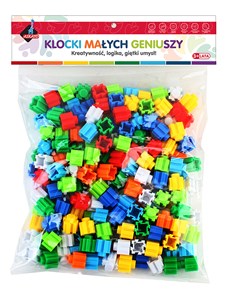 Obrazek Klocki małych geniuszy 128 elementów