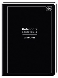 Obrazek Kalendarz nauczyciela 2024/2025 A5/352K Black