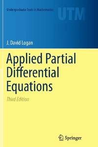 Bild von LOGAN, J: APPLIED PARTIAL DIFFERENTIAL EQUATIONS