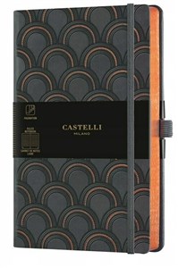 Bild von Notatnik 13x21cm linia Castelli Art Deco Copper