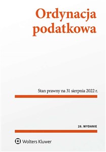 Obrazek Ordynacja podatkowa Przepisy