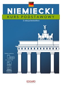 Obrazek Niemiecki Kurs podstawowy książka + 3 płyty CD + program.
