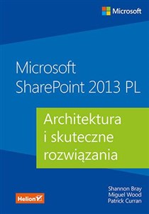 Bild von Microsoft SharePoint 2013 PL Architektura i skuteczne rozwiązania