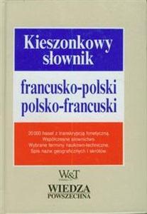 Obrazek Kieszonkowy słownik francusko-polski polsko-francuski