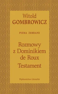 Obrazek Testament Rozmowy z Dominikiem de Roux