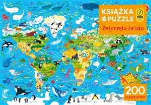 Obrazek Książka i puzzle Zwierzęta świata