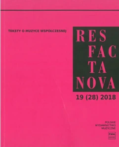 Obrazek Res Facta Nova 19(28) 2018