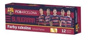 Bild von Farby szkolne 12 kolorów 20ml FC Barcelona ASTRA