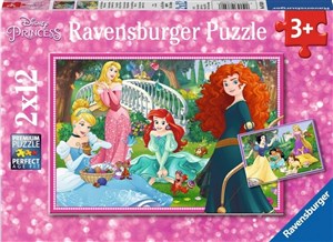 Bild von Puzzle 2D 2x12 Świat Księżniczek Disney 7620