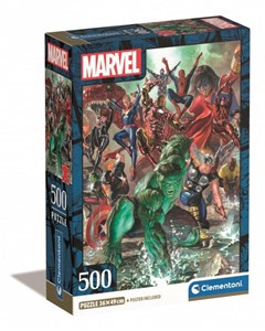 Bild von Puzzle 500 Compact The Avengers 35546