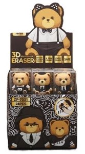 Obrazek Gumka do ścierania Bear (24szt)