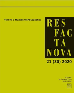 Obrazek Res Facta Nova 21(30) 2020