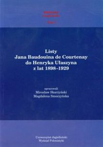 Bild von Listy Jana Baudouina de Courtenay do Henryka Ułaszyna z lat 1898-1929 Biblioteka LingVariów tom 1