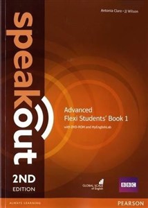 Obrazek Speakout 2nd Edition Advanced Flexi Student's Book 1 + DVD