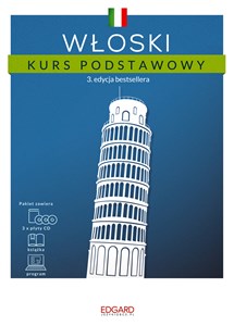 Obrazek Włoski Kurs podstawowy książka + 3 płyty CD + program