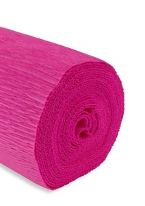 Obrazek Krepina 50x250cm 180g różowa fuksja