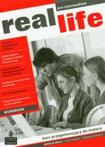 Obrazek Real Life Pre-Intermediate Workbook with CD