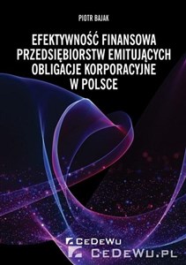 Bild von Efektywność finansowa przedsiębiorstw emitujących obligacje korporacyjne w Polsce