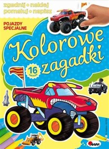 Bild von Kolorowe zagadki Pojazdy specjalne