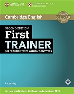 Bild von First Trainer Six Practice Tests without Answers + Audio