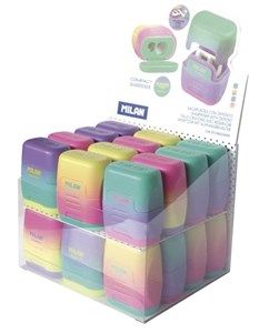 Obrazek Temperówka podwójna Compact Sunset (24szt) MILAN