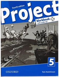 Bild von Project Level 5 Workbook with Audio CD and Online Practice Poziom: False Beginner to Intermediate (A1-mid B1)