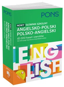 Obrazek Nowy słownik szkolny angielsko-polski polsko-angielski
