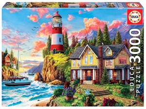 Obrazek Puzzle 3000 Latarnia morska G3