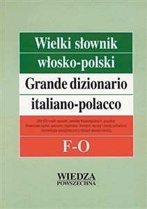 Bild von Wielki słownik włosko-polski F-O